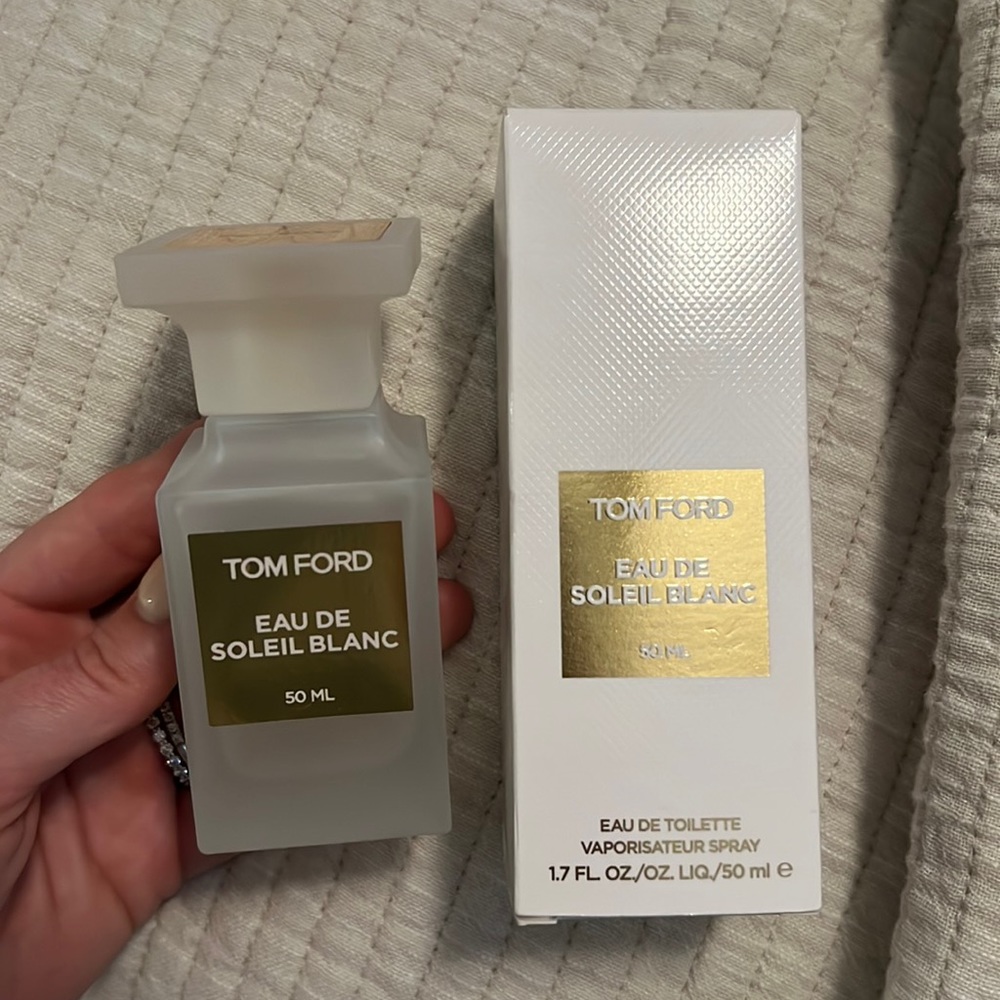 Barely used Tom Ford Eau De Soleil Blanc 50 ML